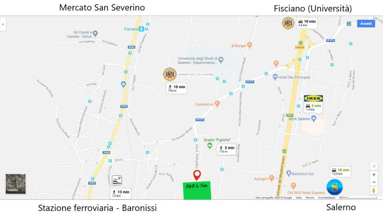 B&B La Tinta Baronissi Exterior foto